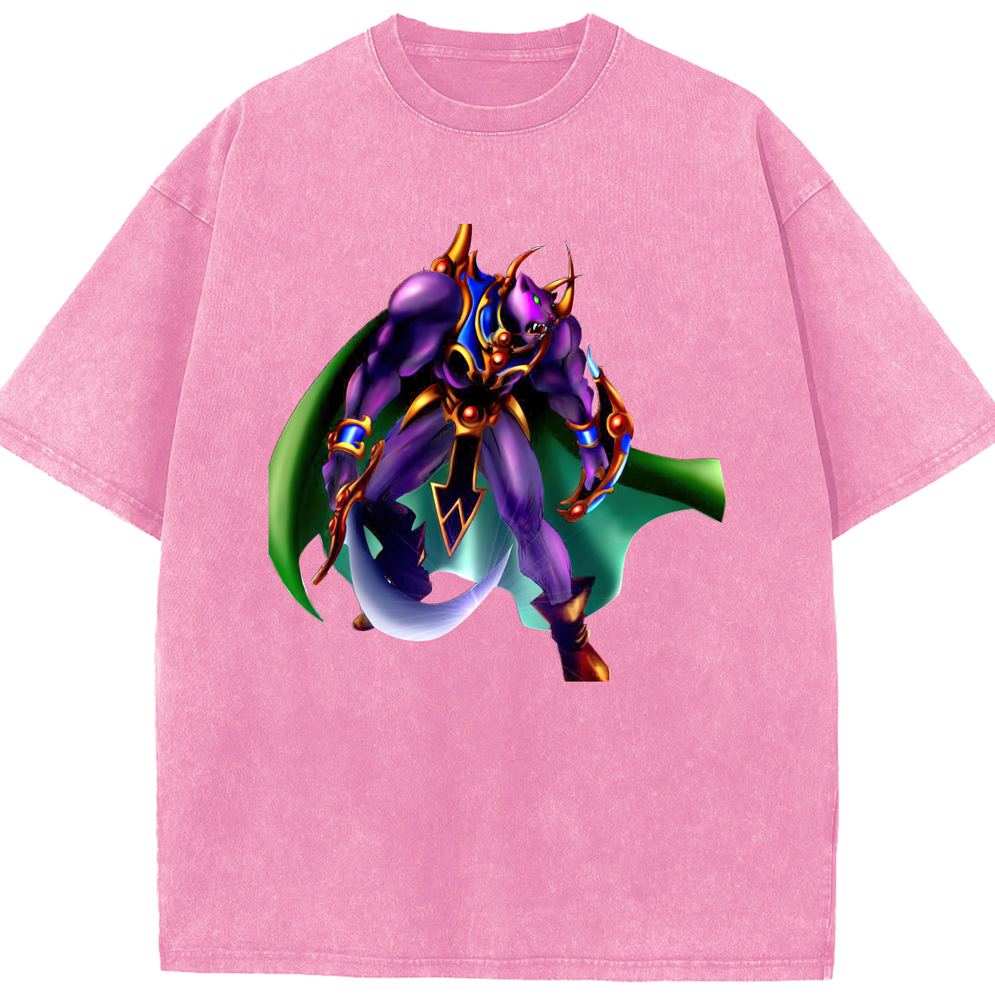 （画像用） 遊☆戯☆王 Yu-Gi-Oh! 綿100% ヴィンテージ風 半袖Tシャツ（フロントプリント）
